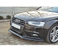 Spoiler splitter Lama anteriore Sottoparaurti Tuning Per A4 B8 11-15 Nero Lucido