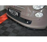 spoiler splitter lama Sottoparaurti Anteriore 500 NO ABARTH Tuning Nero opaco