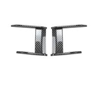Spoiler Splitter Per Bmw Serie 1 F40 120i 128ti 118i Per M135i 2019 + Prestazioni 1 Coppia Labbro Del Paraurti Spoiler Laterale Splitter Copertura ABS Nero Lucido(Fibra di carbonio)