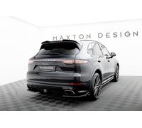 Spoiler tappo per Porsche Cayenne Sport Design Mk3 nero lucido spoiler posterior
