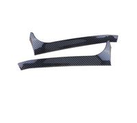 Spoiler Tetto Lunotto Per Golf 6 Per MK6 Per Per GTR Per GTD 2008~2012 Spoiler Laterale Lunotto Posteriore Deflettore Modanatura Accessori Per Auto Separatore Canard(Carbon Fiber Pattern)