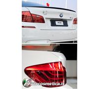Spoiler tetto nero ala posteriore BMW Serie 5 F10 Berlina 2009-2017.