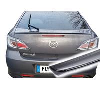 Spoiler Tuning Facelift Nero Adatto Per Mazda 6 Con Alettone