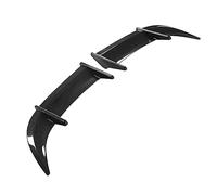 Spoiler Universale, Accessori Esterni per Auto in ABS Aleron Universal Deportivo Para Auto con Colle per Bagagliaio Auto (stile fibra di carbonio)