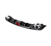 Spoiler Universale Diffusore Paraurti Posteriore Per VW Spoiler per paraurti posteriore per auto(BLACK-120CM)