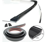 Spoilerino adesivo da baule universale carbon look 140cm