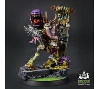 Spoilpox Scrivener Nurgle Daemon COMMISSIONE pittura professionale