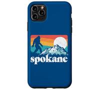 Spokane Washington Bigfoot Mountains Custodia per iPhone 11 Pro Max