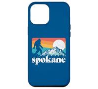 Spokane Washington Bigfoot Mountains Custodia per iPhone 12 Pro Max