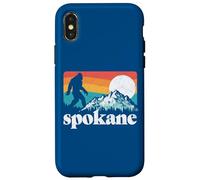 Spokane Washington Bigfoot Mountains Custodia per iPhone X/XS