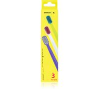Spokar X 3429 Ultrasoft spazzolino da denti Ultrasoft 3 pz