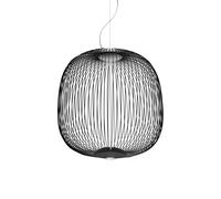 Spokes 2 Lampadario con LED Nero