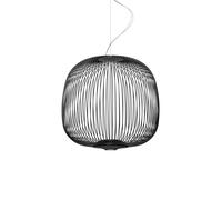 Spokes 2 Midi Lampadario con LED Nero