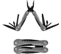 Spokey CARBON SX - Pinza multiuso con 14 attrezzi, dimensioni 9,6 x 3,0 x 2,1 cm, peso 148 g, in acciaio inox 420 e alluminio