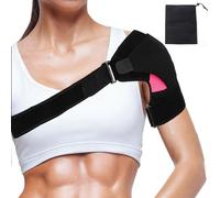 SPOKKI Tutore per le spalle da donna, regolabile, in neoprene, supporto per le spalle, per proteggere da infortuni, dislocazione delle spalle, rotatore, per destra e sinistra
