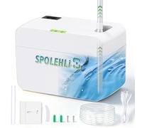 Spolehli Pompa a condensa da 40 l/h, per condizionatore d'aria, con serbatoio dell'acqua da 380 ml e tubo da 5 m, impianto di sollevamento della condensa per una potenza massima di 15 kW (1-3P) per