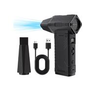 Spolveratore Ad Aria Compressa, Soffiatore Turbo da 130.000 Giri/Min con Display LED e Luce, Spolveratore Elettrico Ad Aria Compressa per Tastiera,