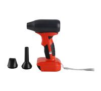 Spolverino ad aria compressa 130.000 giri/min Spolverino elettrico turbo violento portatile Forte energia eolica 4 velocità di regolazione per la pulizia dell'auto Spolverare il