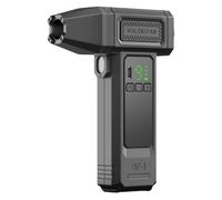 Spolverino ad aria senza fili, soffiatore elettrico portatile ricaricabile con 9 livelli di velocità e display a LED, potente detergente per tastiera, PC, auto, peli di animali domestici e uso