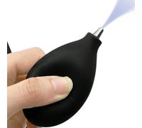 Spolverino d'aria senza fili, ad alta potenza, con forma ovale ergonomica, rimozione efficiente della polvere per desktop e dispositivi elettronici, ideale per uso domestico e ufficio