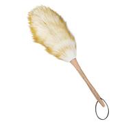 Spolverino di lana d'agnello statica spazzola della piuma della polvere della famiglia Duster Dus acari spazzola morbida della lana d'agnello B9u2