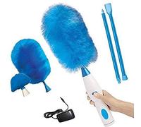 Spolverino elettrico a 360 gradi Spazzola antipolvere girevole, Bacchetta antipolvere motorizzata per uragano, Assorbimento super forte Nessun angolo morto (Charging style)