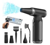 Spolverino elettrico ad aria compressa - 200000 RPM Super Power Cordless Air Blower Duster, USB ricaricabile durevole 3-Gear regolabile Dust Blower Cleaner per PC, tastiera, esterno, casa e auto