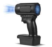 Spolverino elettrico portatile senza fili 1155W 58000RPM Soffiatore a getto d'aria regolabile a velocità continua Batteria ricaricabile Funzionamento con un pulsante per la