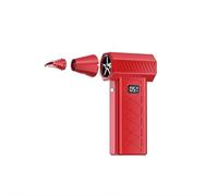 Spolverino elettrico senza spazzole a turbogetto, 6 marce, regolabile, 130.000 giri/min, portatile, multifunzionale, con luci a LED, per PC, lavaggio auto, tastiera, pulizia interna di emergenza