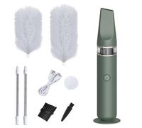 Spolverino elettrico, spazzola per spolverare motorizzata, per la pulizia automatica dello spolverino a 360 °, spazzola per la pulizia 'ufficio a casa