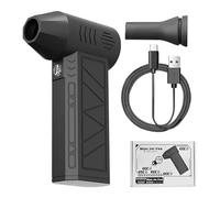 Spolverino Elettrico - Spolverino E Soffiatore Elettrico | Mini Ventilatore Turbo Portatile Ad Alta Potenza Per Uso Esterno, Dispositivo Di Rimozione Polvere Per Asciugatrice Per Animali Domestici,