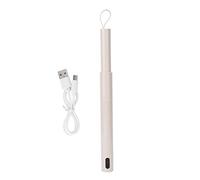 Spolverino Elettrico, Spolverino in Microfibra Ad Adsorbimento Elettrostatico, Spazzola Rotante per Spolverino per la Pulizia Dell'auto Domestica - Blu