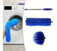 Spolverino in Microfibra Pieghevole con Manico Telescopico per Tetto per Pulizia