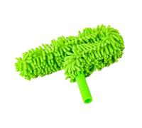 Spolverino Kit for spolverare ad alta portata Pulitore for pala del ventilatore da soffitto in microfibra Spolverino flessibile for ragnatela Spazzola lavabile rimovibile(Green Brush)