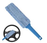 Spolverino lavabile - Spazzola per spolverare in peluche | Bacchetta riutilizzabile per spolverare a mano spazzola portatile con testa rimovibile per casa e ufficio | Spazzola per la rimozione della