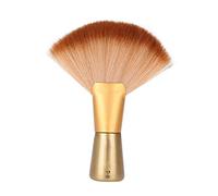 Spolverino per il Collo, Morbido Grande Salone a Forma di Ventaglio Stylist Barber Neck Face Duster Hair Brush Strumenti per Tagliare i Capelli per la Pulizia dei Capelli