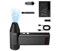 Spolverino portatile senza fili con 3 modalità di velocità, 130000 giri/min, pulizia del computer, potente per interni dell'auto ed elettronica, pulizia interna dell'auto e componenti del PC