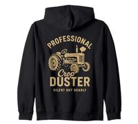 Spolverino Professionale Silenzioso ma mortale Felpa con Cappuccio