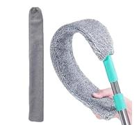 Spolverino retrattile - Strumento di pulizia con manico estensibile | Multiuso per casa, ufficio, appartamento, sotto i mobili, divano, frigorifero, accessorio per la pulizia del