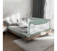 Sponda del Letto per Neonati, Sponda del Letto per Bambini Extra Lunga, Sponda del Letto per Bambini, Sponda del Letto A Sollevamento Verticale, Sponda del Letto con Sistema di Si, B, 220cm/87in