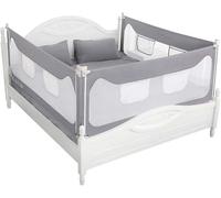 Sponda del Letto per Neonati, Sponda del Letto per Bambini Extra Lunga, Sponda del Letto per Bambini, Sponda del Letto A Sollevamento Verticale, Sponda del Letto con Sistema di Si, C, 200cm/79in