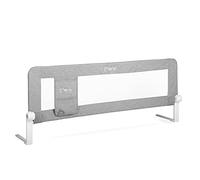 Sponda di sicurezza MoMi LEXI per lettini per neonati e bambini da 18 mesi a 5 anni, sponda 148x43x30 cm per materassini da 15 a 25 cm, pieghevole a 180°, rivestimento lavabile