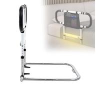 Sponda Letto Di Sicurezza, Corrimano Guida Di Assistenza Letto Con Tasca, Corrimano Lato Letto Regolabile In Altezza, Maniglia For Disabili, Anziani, Anziani, Persone Bisognose