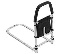 Sponda Letto, Sponda di Sicurezza per Letto, Sponda di Sicurezza per Letto con Borsa Portaoggetti, Corrimano Laterale con Maniglia in Schiuma Antiscivolo, per Fit King, Queen, Full, Twin, Medium
