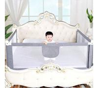 Sponda per lettino di sicurezza per bambini, lunghezza 180 cm/150 cm/200 cm, altezza regolabile 70-105 cm Sei ancora preoccupato che i tuoi figli rotolino sul letto di notte e sbattano accidentalmente