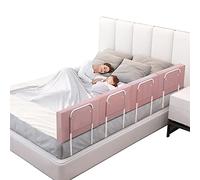 Sponda per letto, per bambini, adulti, 199,9 cm, sponde laterali per letto pieno, matrimoniale, king size, doppio, a castello, per evitare cadute, sponde del letto possono essere combinate in modo