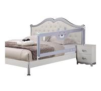 Sponda per letto per bambini da 178 cm, per letti queen e king size e letti singoli, extra lunghe, per la sicurezza dei bambini, sponda laterale paraurti extra alta