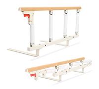 Sponde per letto Anziani,Helange Portatile Sponda Letto Anziani Pieghevole Sbarre per letto Anziani Barriera di Sicurezza Griglia per Letto per Bambini E Anziani 97 x 40 cm