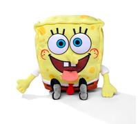 Simba Sponge Bob 109491008 - Peluche funzionale, 30 cm, con funzioni sonore divertenti, si tira la lingua arrotola con gli occhi, adatto dai primi mesi di vita