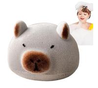 Sponge da bagno Capybara, Schema del corpo della doccia - Sponge da bagno Capybara | Codice doccia spugna: spugna da bagno per donne ragazze, bagno Capibara per lavarsi il viso, lavastoviglie, tavoli
